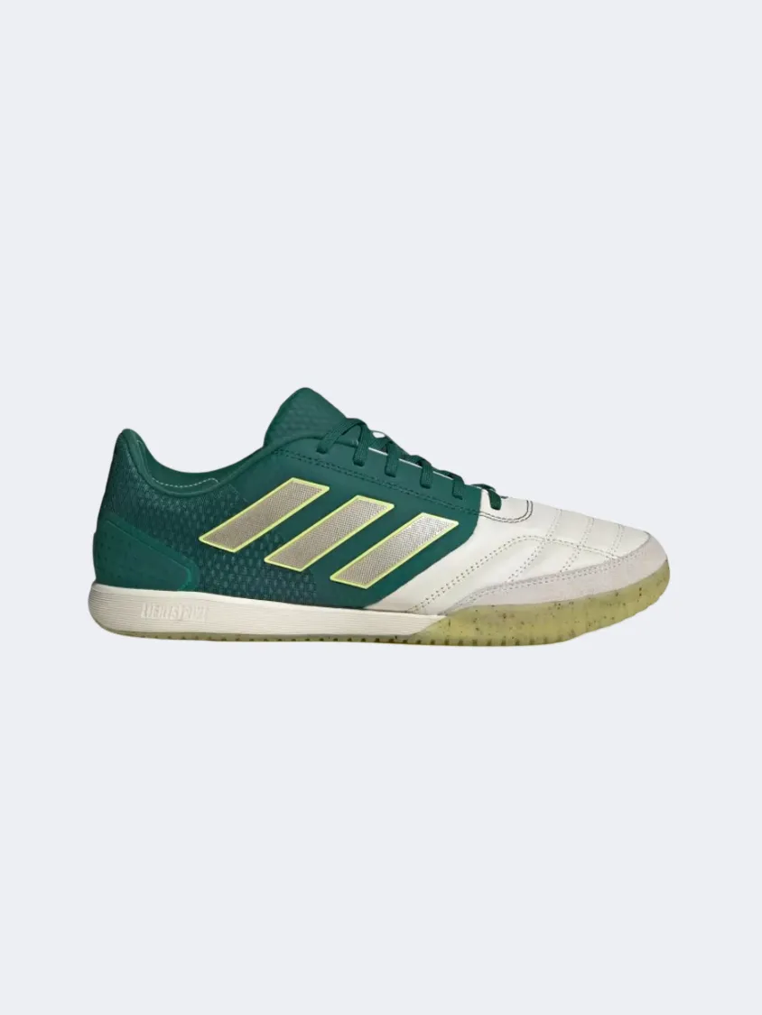 Adidas Top Sala Competito Men Indoor Shoes Off White /Pulse Lime