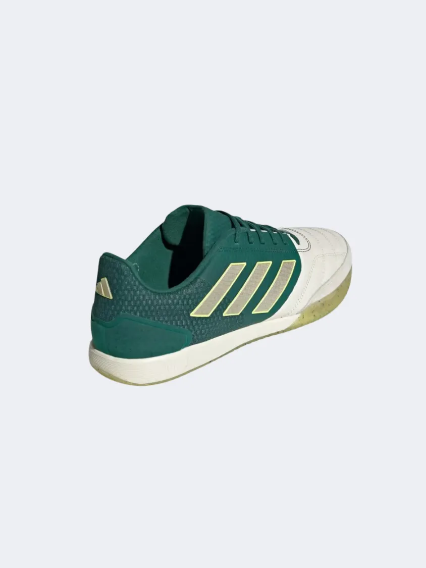 Adidas Top Sala Competito Men Indoor Shoes Off White /Pulse Lime