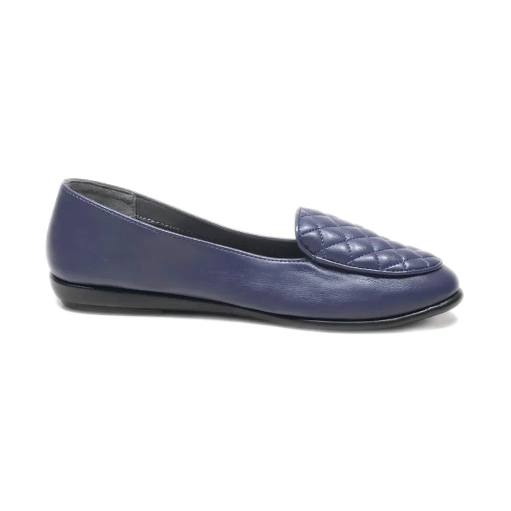 Aerosoles Aii Loafers Leather Blue Colour For Women