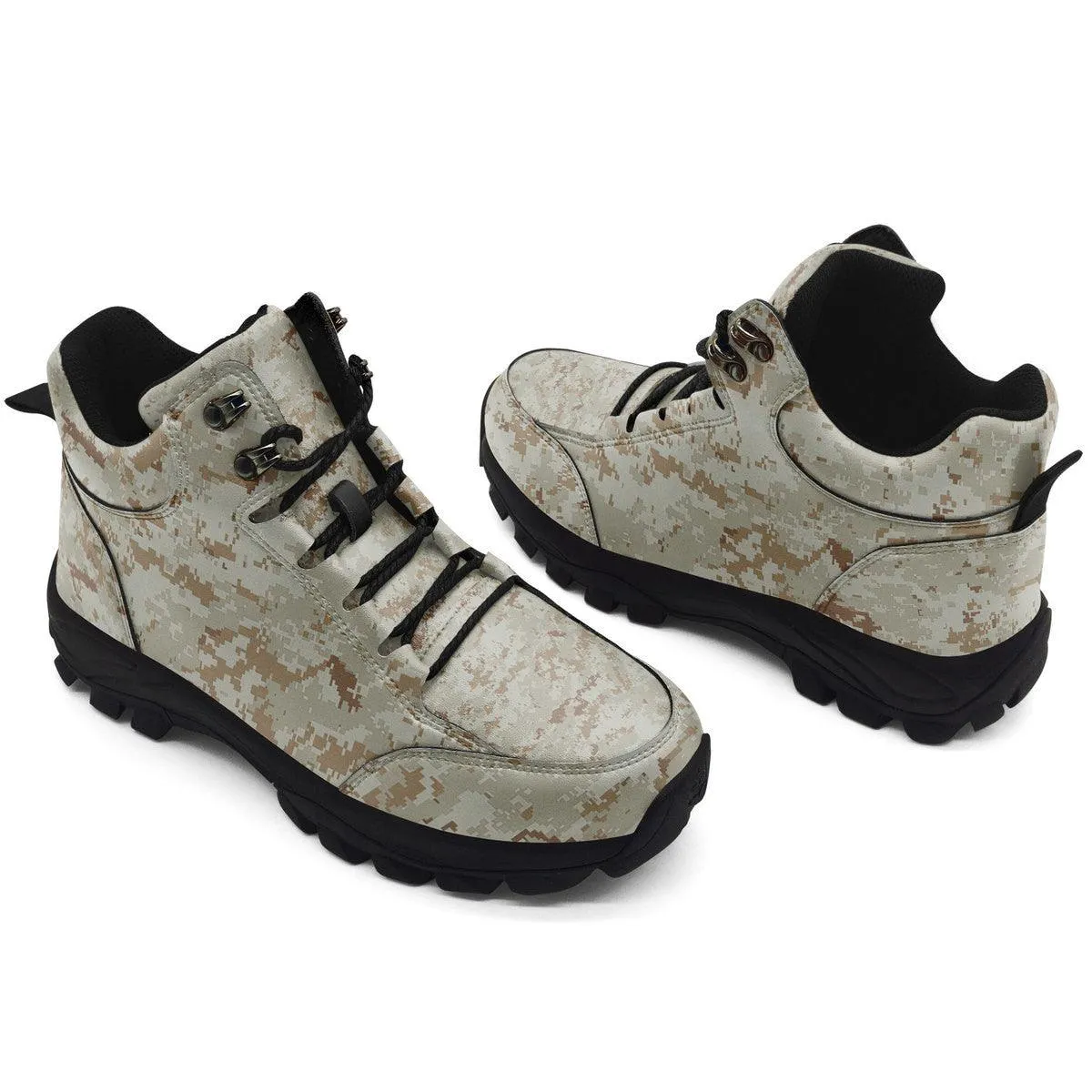 American Marine Pattern Desert CAMO Hiking Shoes