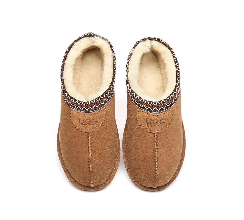 AUSTRALIAN SHEPHERD® UGG Slippers Sheepskin Wool Ankle Tazzy Venus