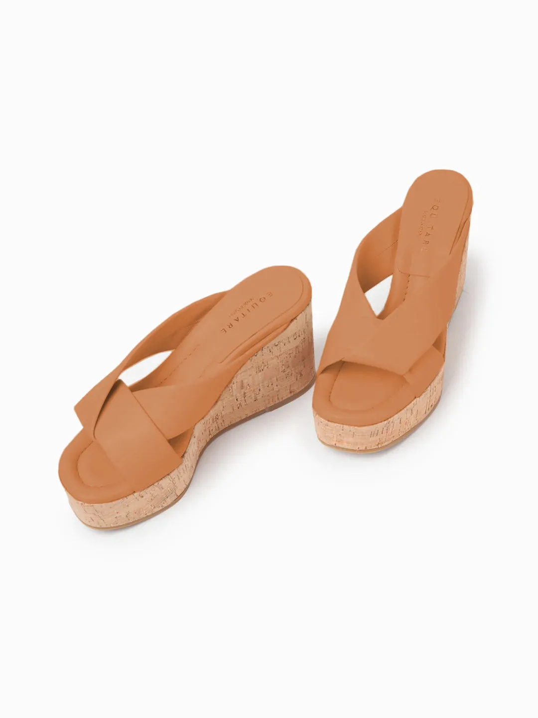 Belisa Wedge Sandal - Camel