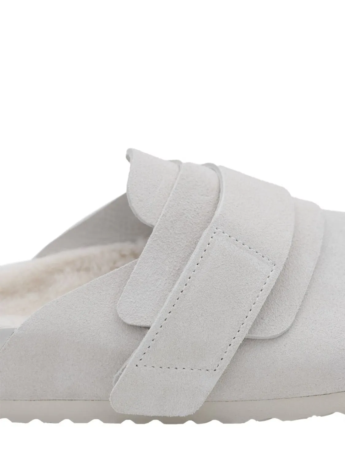 BIRKENSTOCKS TEKLA NAGOYA SUEDE LOAFERS WHITE