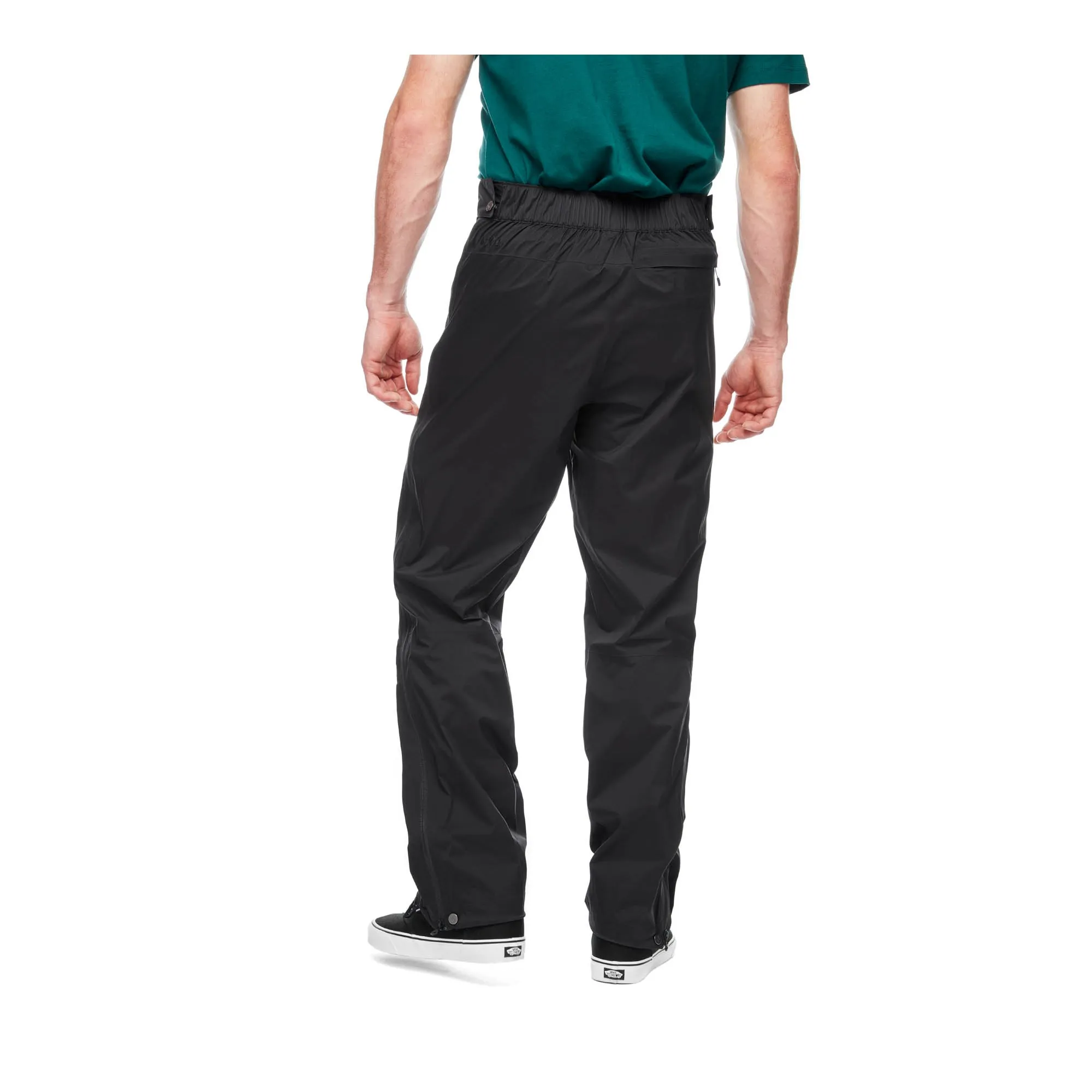 Black Diamond Men StormLine Stretch Full Zip Rain Pants Black | Buy Black Diamond Men StormLine Stretch Full Zip Rain Pants Black here | Outnorth