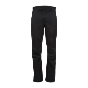 Black Diamond Men StormLine Stretch Full Zip Rain Pants Black | Buy Black Diamond Men StormLine Stretch Full Zip Rain Pants Black here | Outnorth