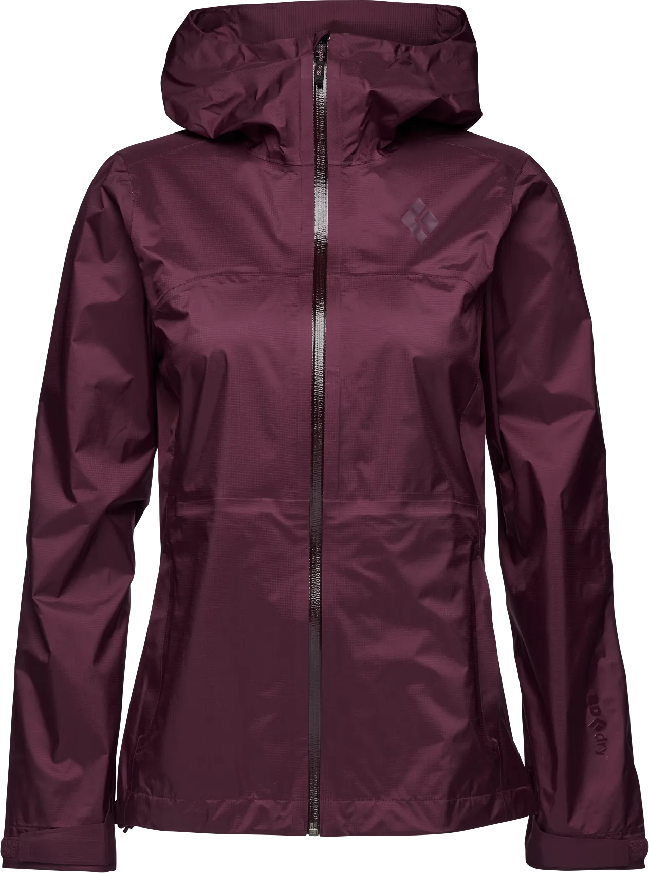 Black Diamond Women&#x27;s Treeline Rain Shell Blackberry | Buy Black Diamond Women&#x27;s Treeline Rain Shell Blackberry here | Outnorth