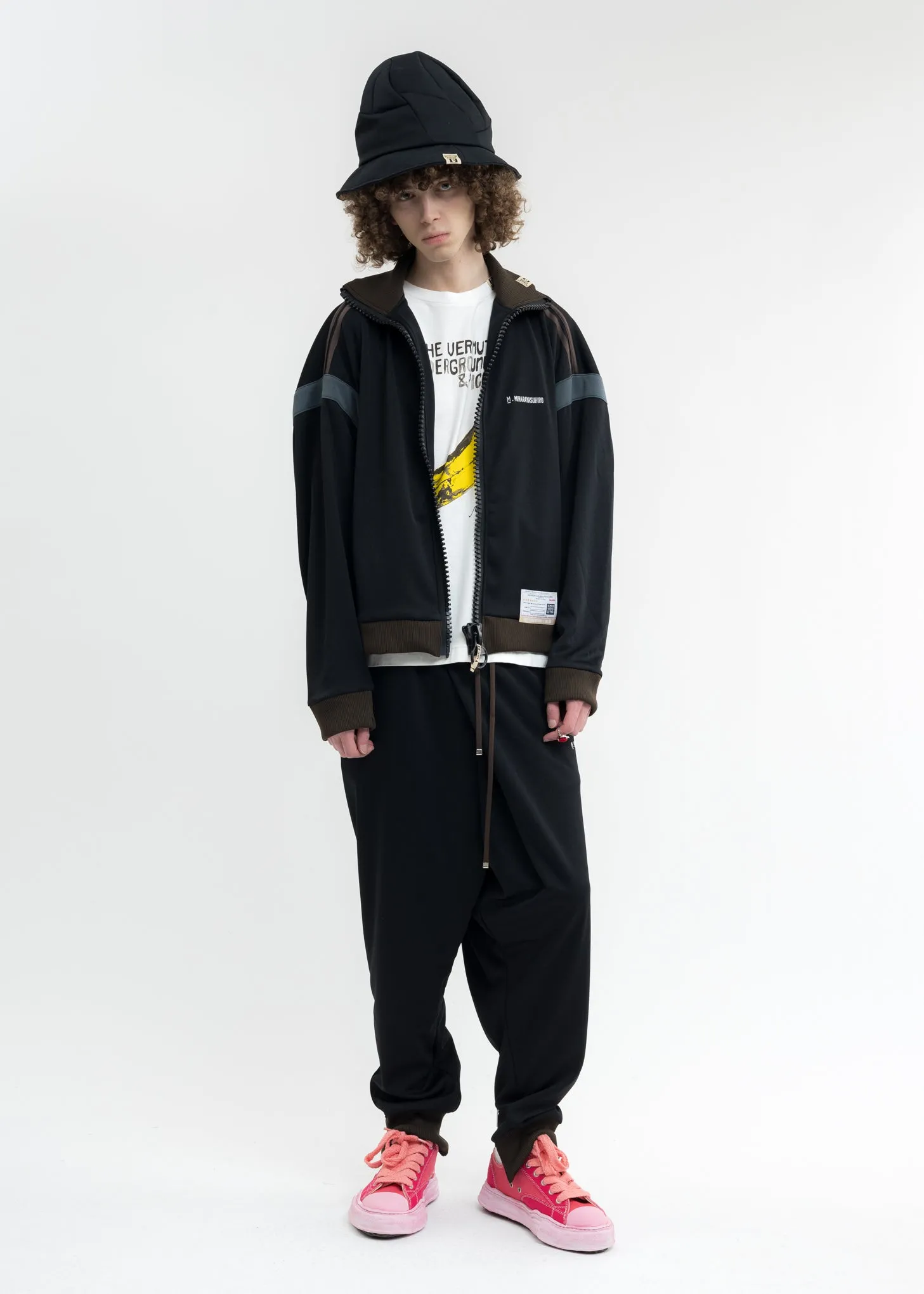 Black Wide Back Track Jacket