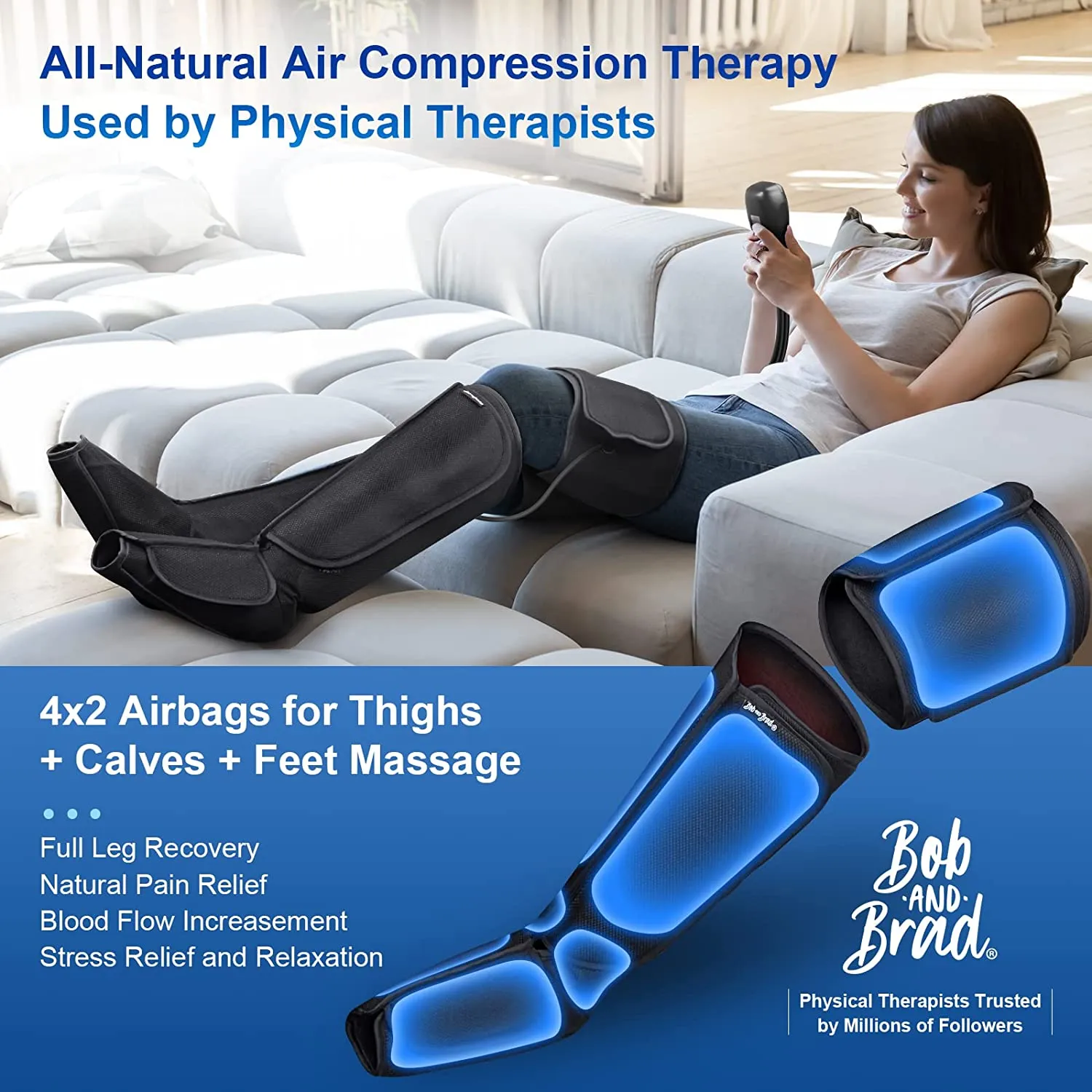 Bob and Brad Air Compression Leg Massager