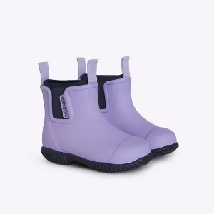 Bobbi Kids Rain Boot // Lavender & Navy