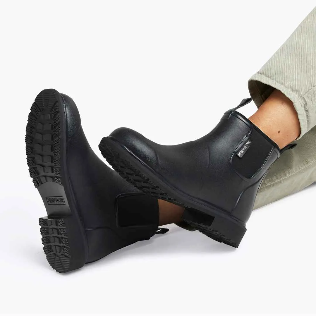 Bobbi Rain Boot // Black & Black