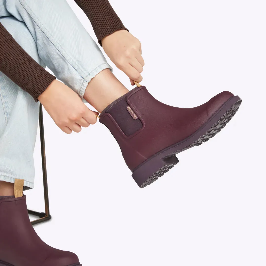 Bobbi Rain Boot // Dark Cherry