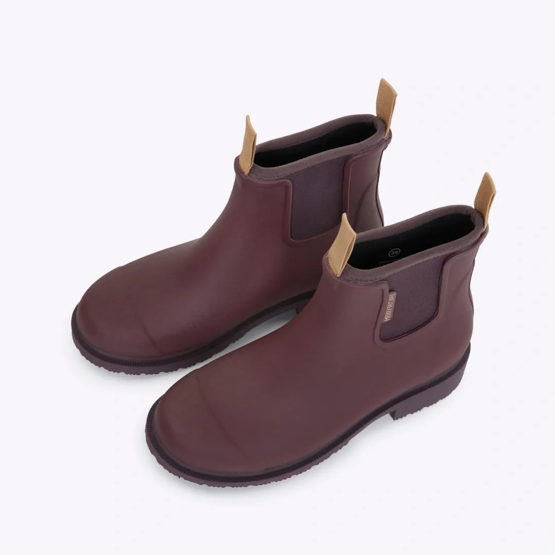 Bobbi Rain Boot // Dark Cherry