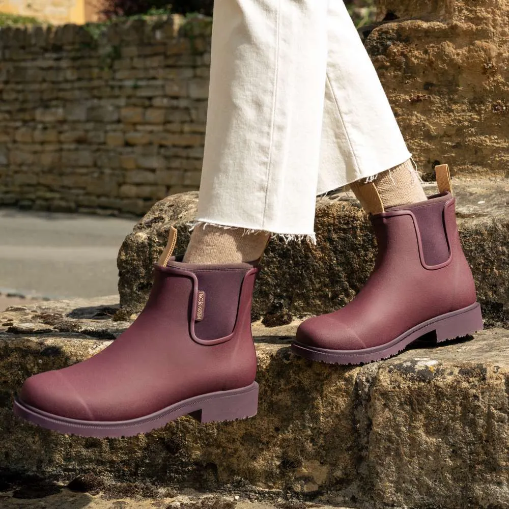 Bobbi Rain Boot // Dark Cherry