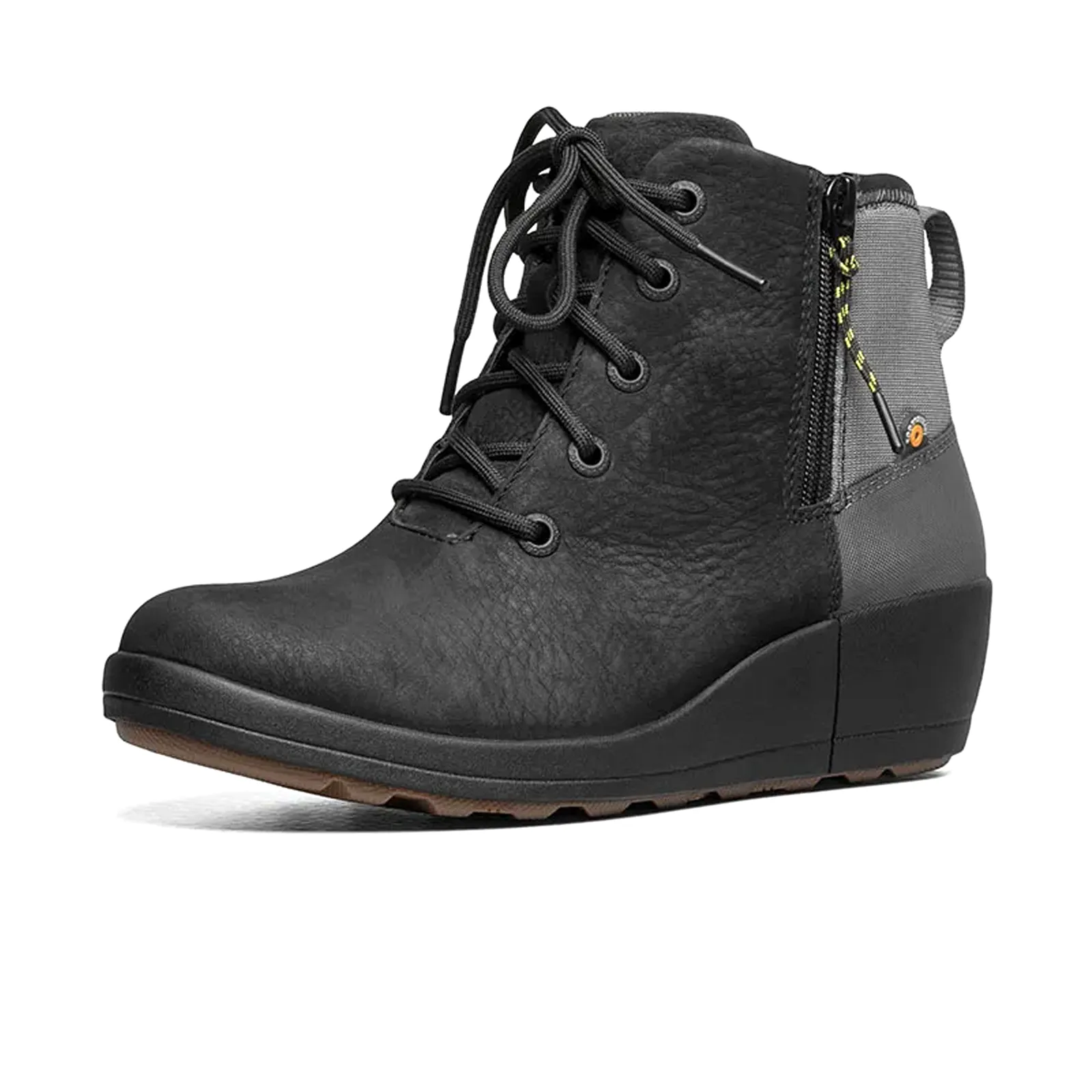 Bogs Vista Rugged Lace Waterproof Ankle Boot (Women) - Black Multi