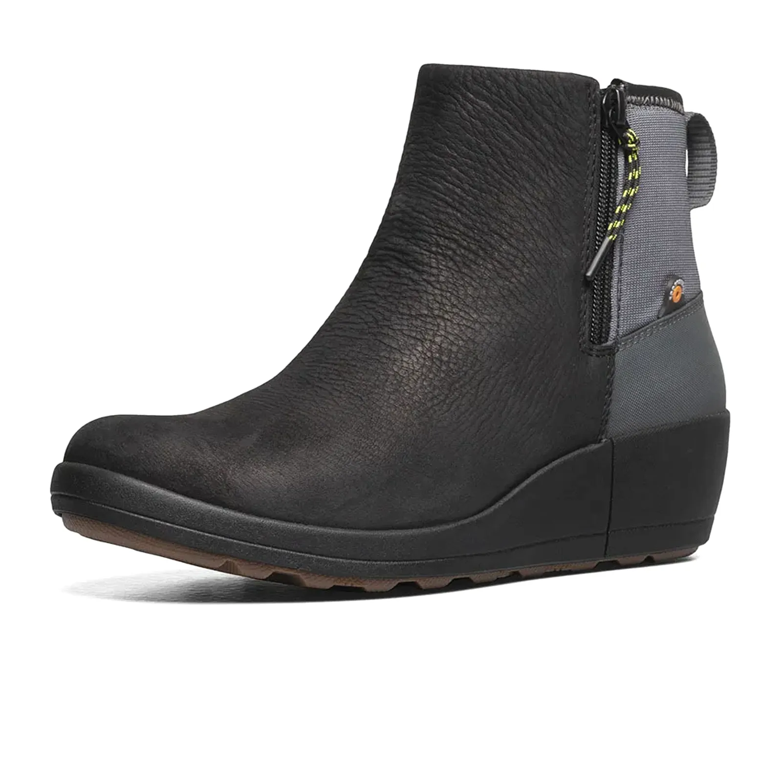 Bogs Vista Rugged Zip Ankle Boot (Women) - Black Multi