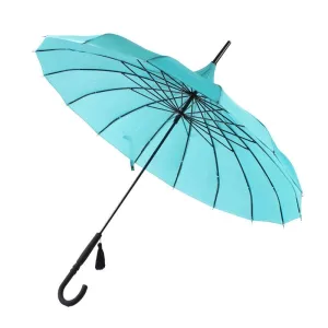 Boutique Classic Pagoda Umbrella in Teal