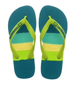 Brasil Tech Flip Flops Vibe Green