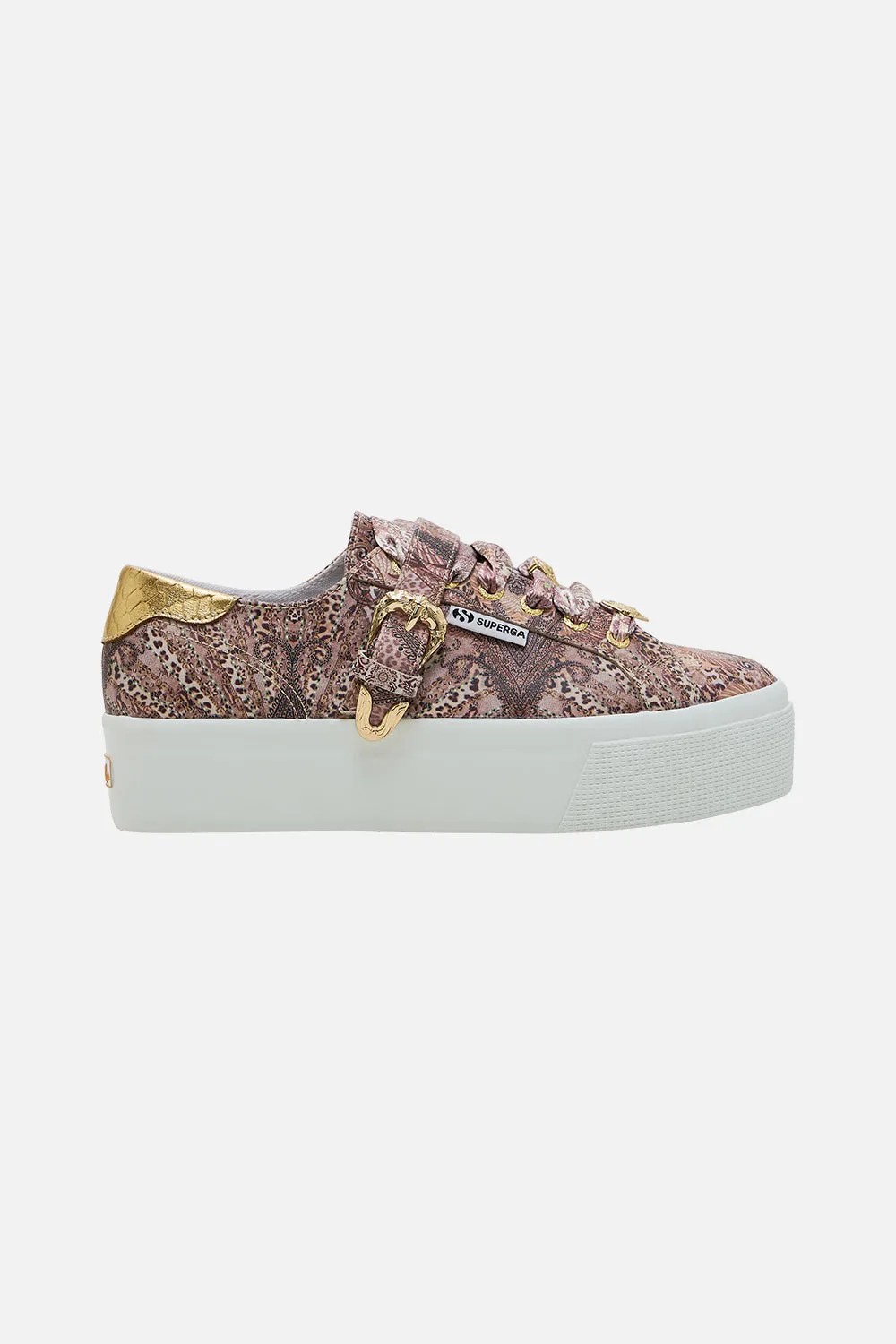 CAMILLA X SUPERGA 2790 PRINTED SNEAKER THE THRONE ROOM