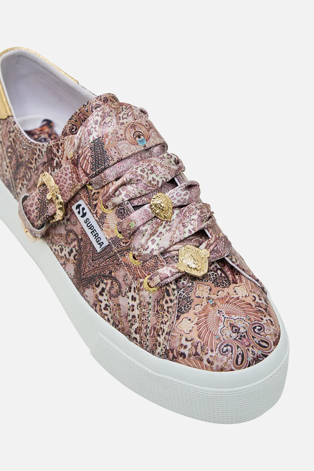 CAMILLA X SUPERGA 2790 PRINTED SNEAKER THE THRONE ROOM