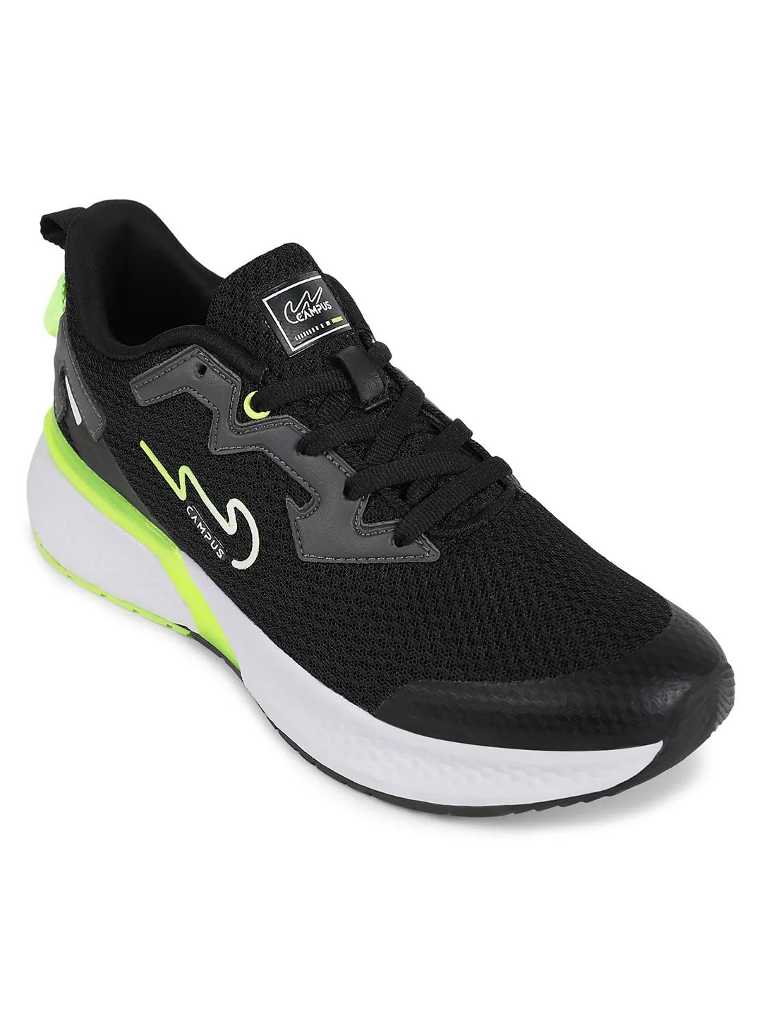 CAMP PAUL Black Men's Running Shoes