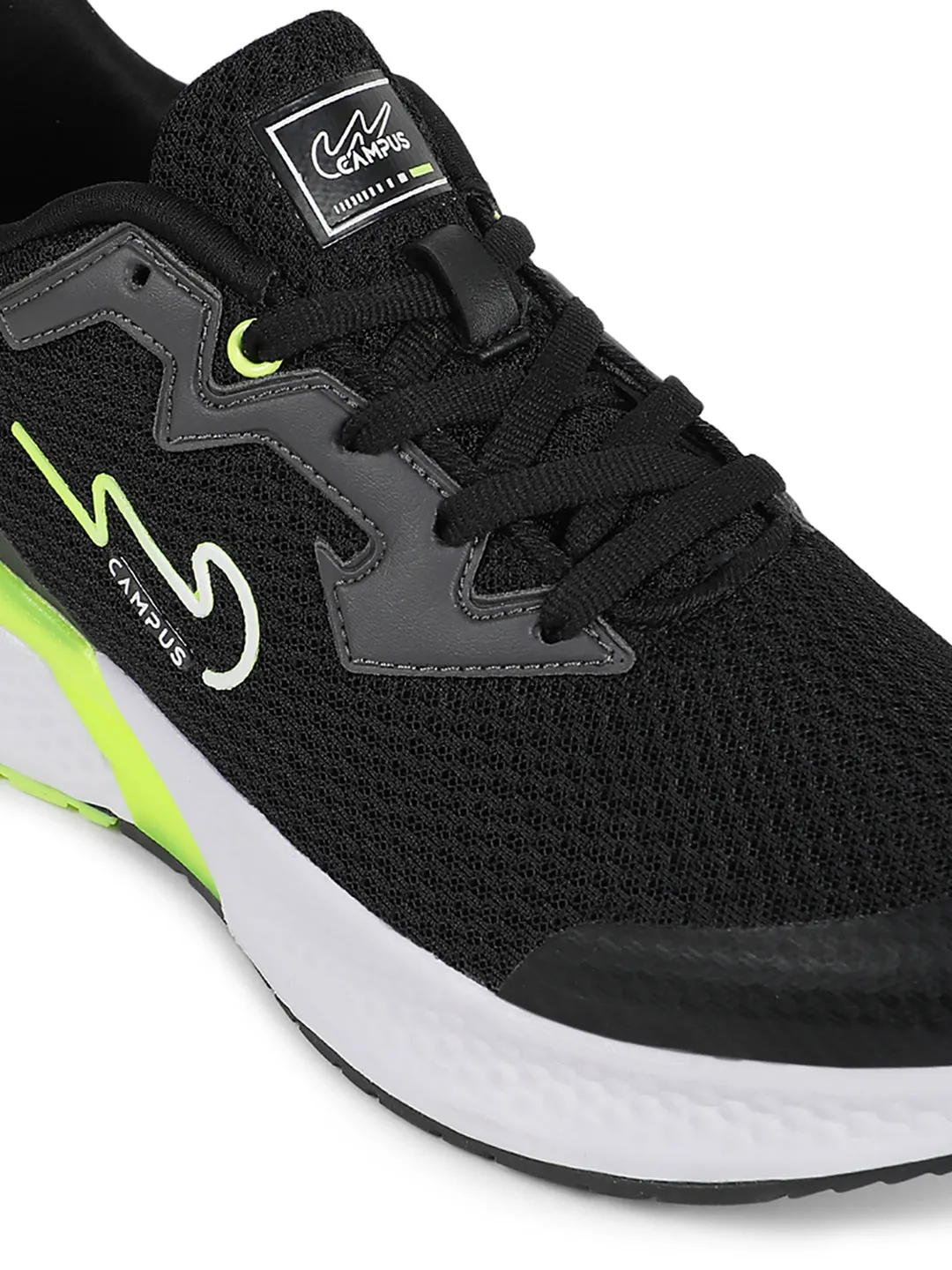 CAMP PAUL Black Men's Running Shoes