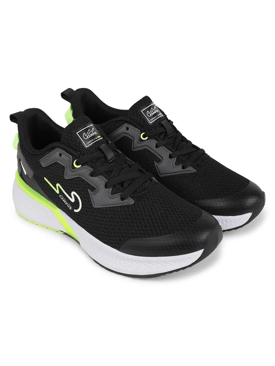 CAMP PAUL Black Men's Running Shoes