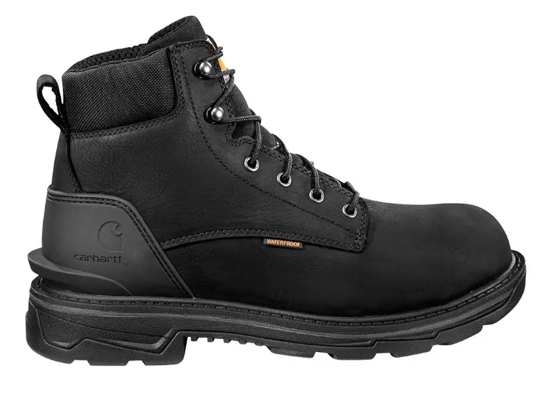 Carhartt Men's Ironwood 6" Soft Toe Work Boot - Black - FT6001-M