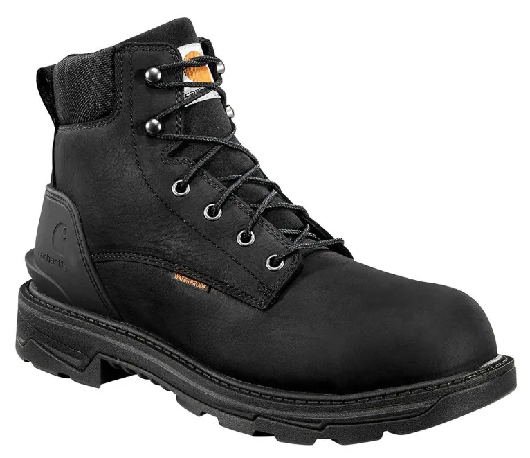 Carhartt Men's Ironwood 6" Soft Toe Work Boot - Black - FT6001-M