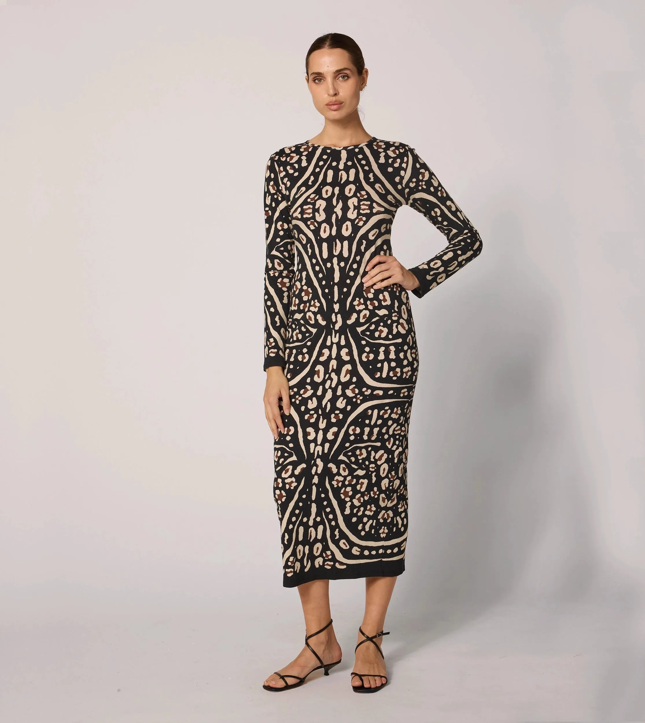 Carmela Ankle Dress | Java