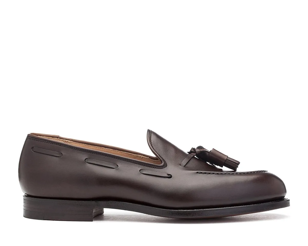 Cavendish Dark Brown Burnished Calf