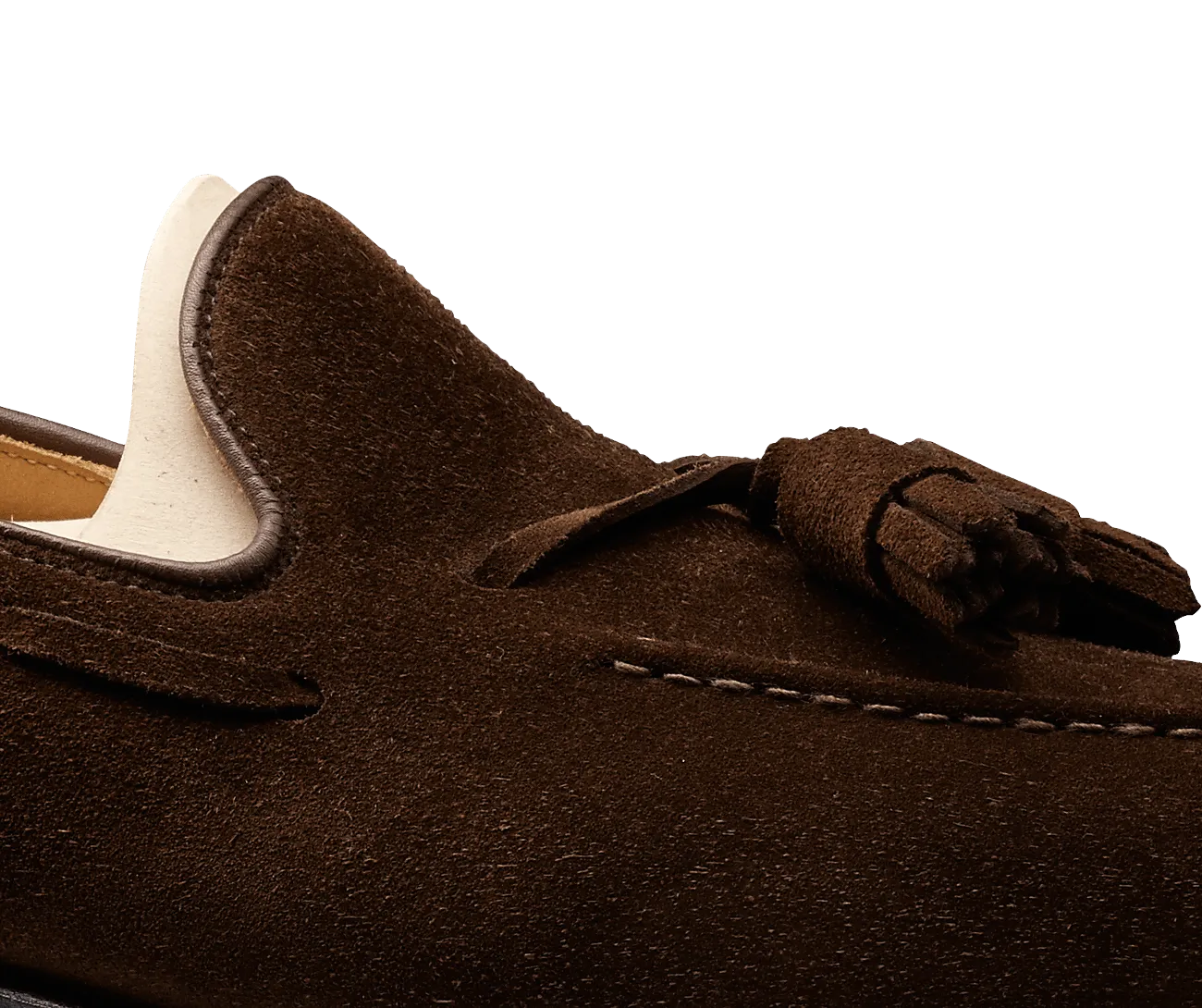 Cavendish Dark Brown Calf Suede