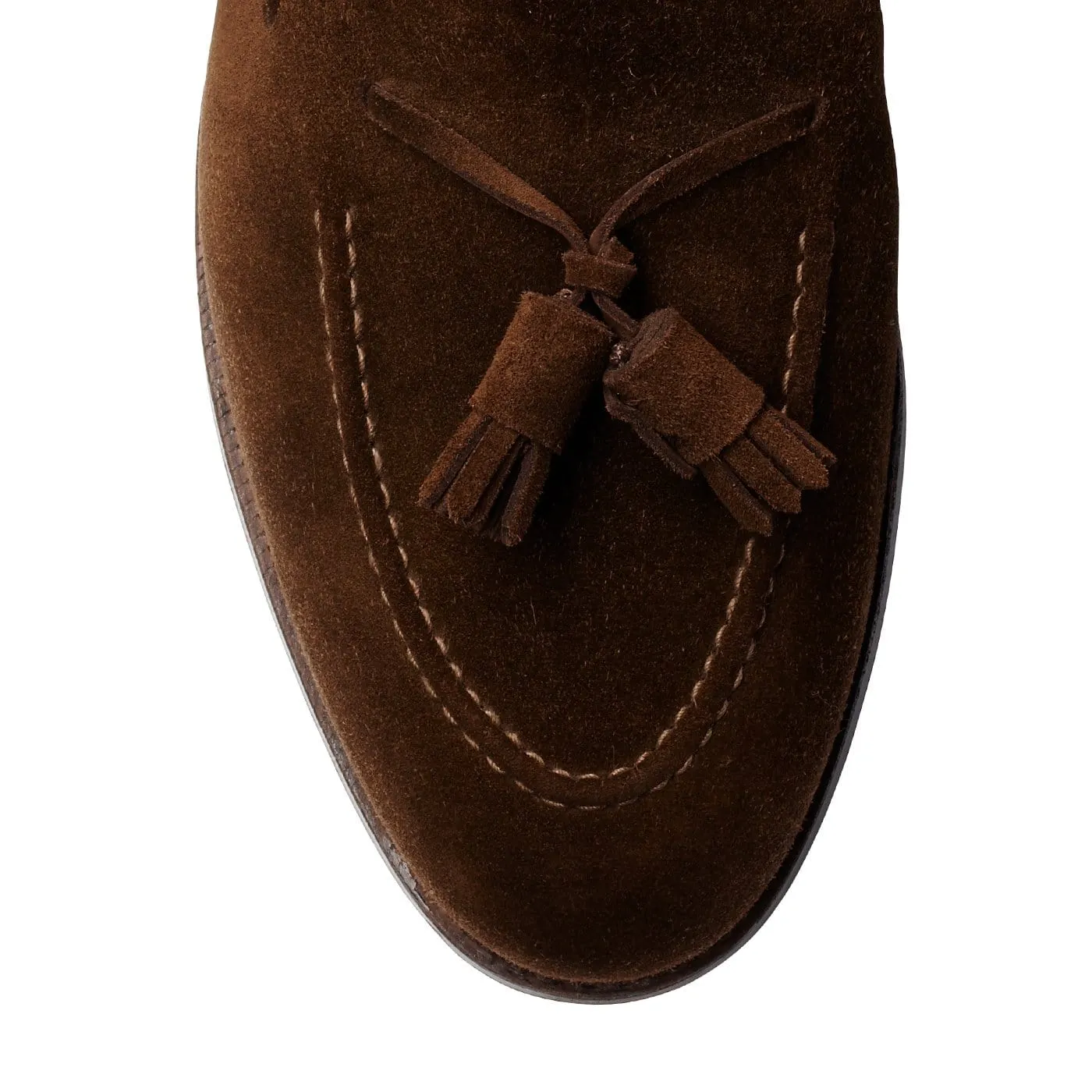 Cavendish Dark Brown Calf Suede