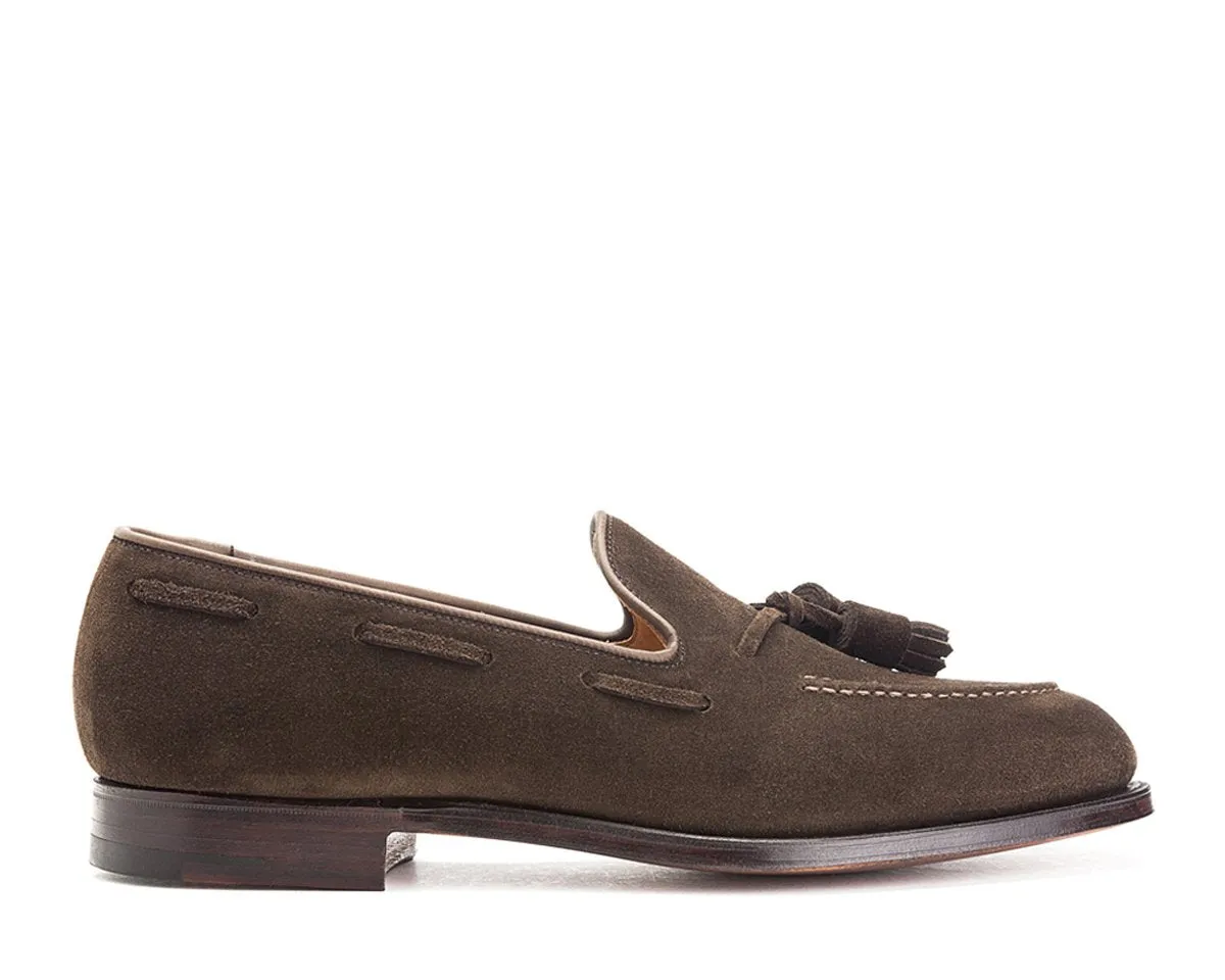 Cavendish Dark Brown Calf Suede