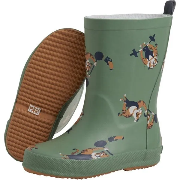 CeLaVi Rain Boots Aop Loden Frost