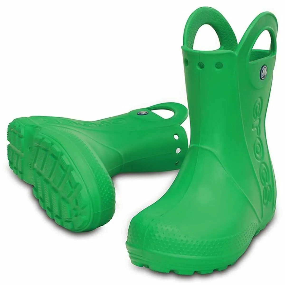 Children's Water Boots Crocs Handle It Rain Green