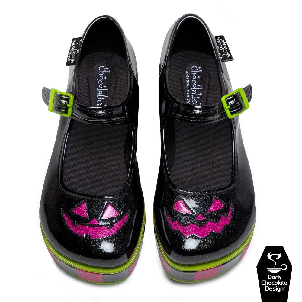 Chocolaticas® TOXIC HALLOWEEN Women's Mary Jane Platform