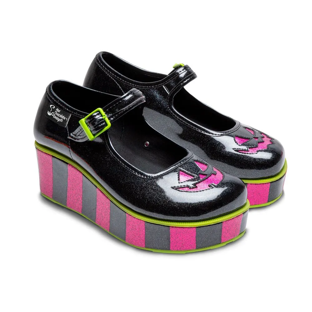 Chocolaticas® TOXIC HALLOWEEN Women's Mary Jane Platform