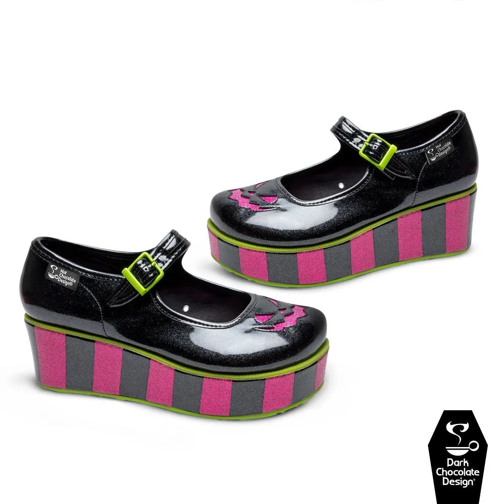 Chocolaticas® TOXIC HALLOWEEN Women's Mary Jane Platform