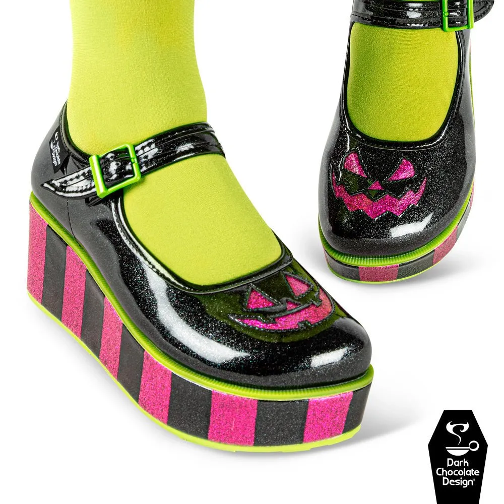 Chocolaticas® TOXIC HALLOWEEN Women's Mary Jane Platform