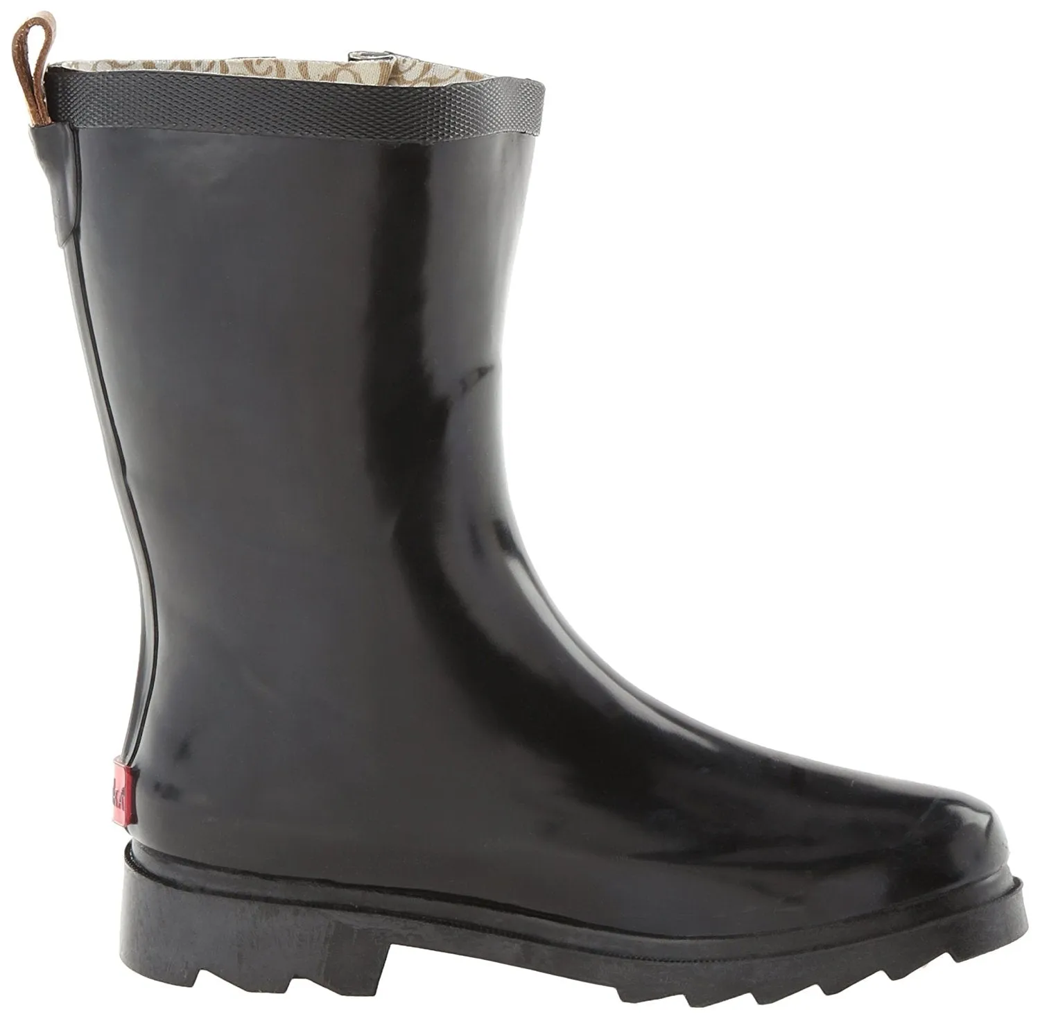 Chooka Womens' Waterproof Top Solid Mid Rain Boot