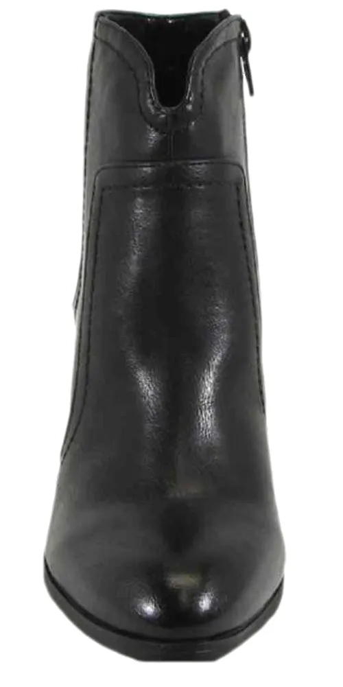 City Classified by Soda Women's Joker Leatherette Ankle Bootie