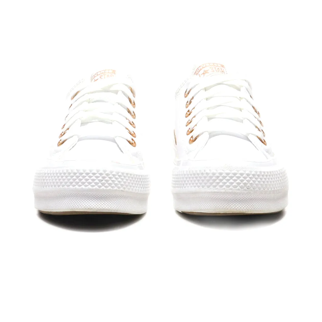 Converse Low-Top Sneakers Leather White Colour For Women