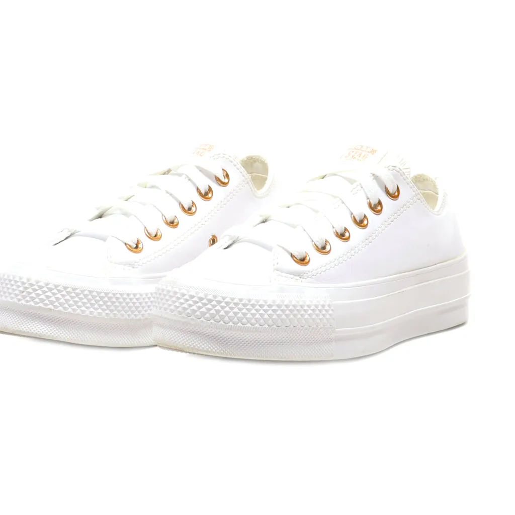 Converse Low-Top Sneakers Leather White Colour For Women