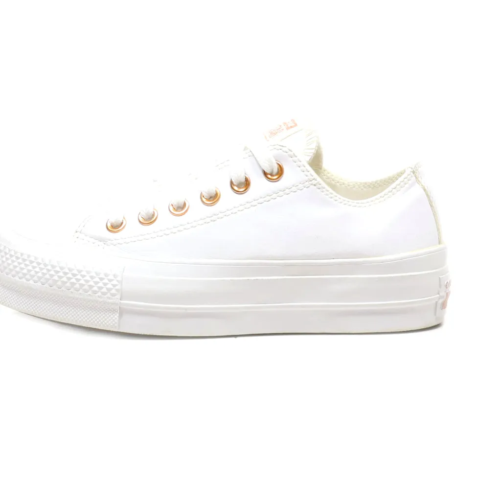 Converse Low-Top Sneakers Leather White Colour For Women