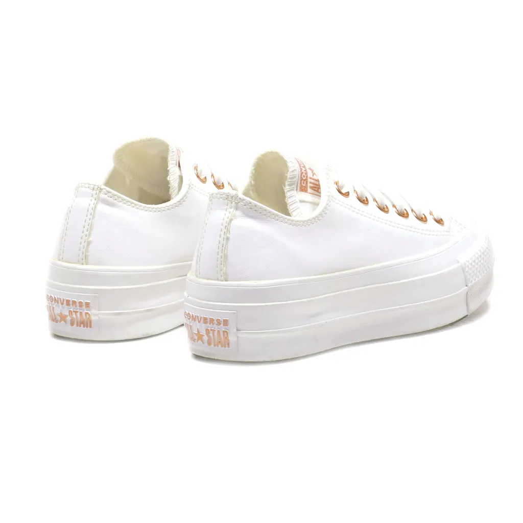 Converse Low-Top Sneakers Leather White Colour For Women