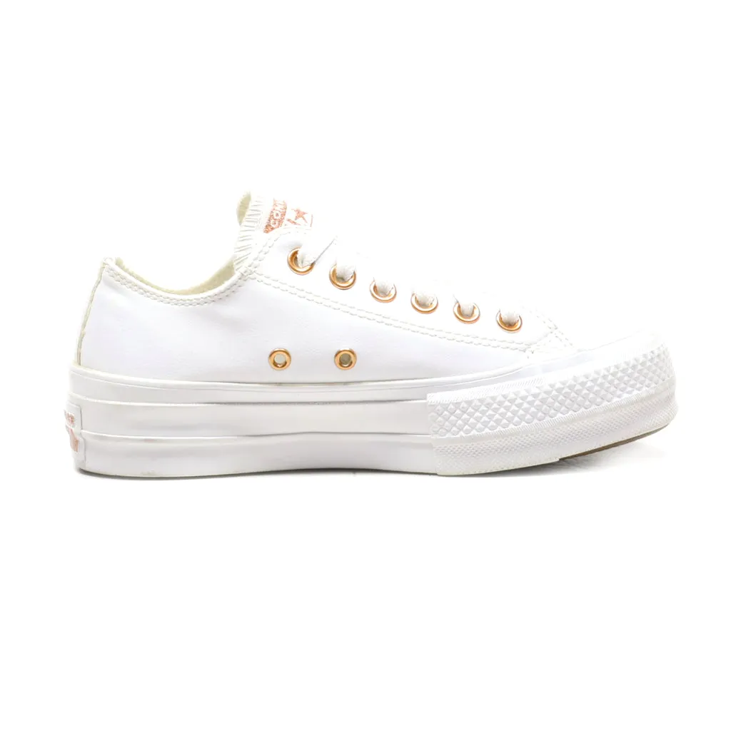 Converse Low-Top Sneakers Leather White Colour For Women