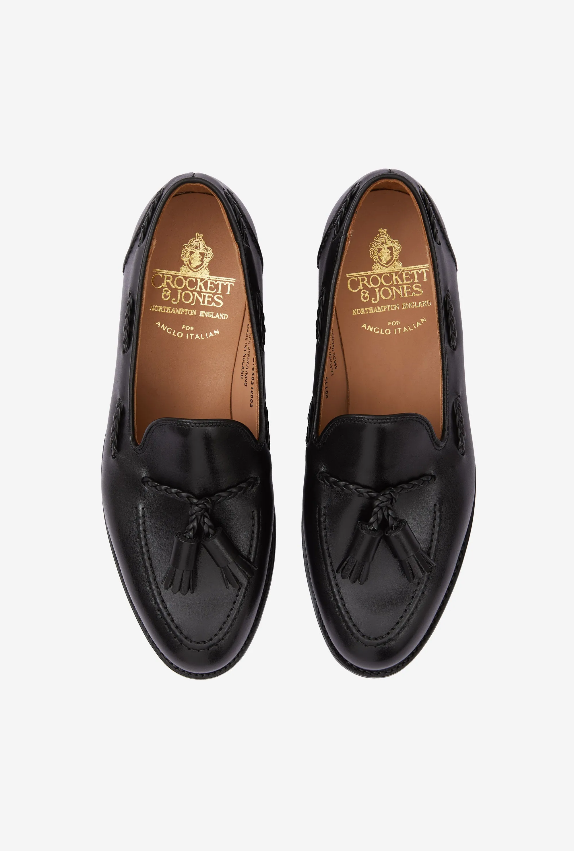 Crockett & Jones Studridge Loafer Black Calf City Sole