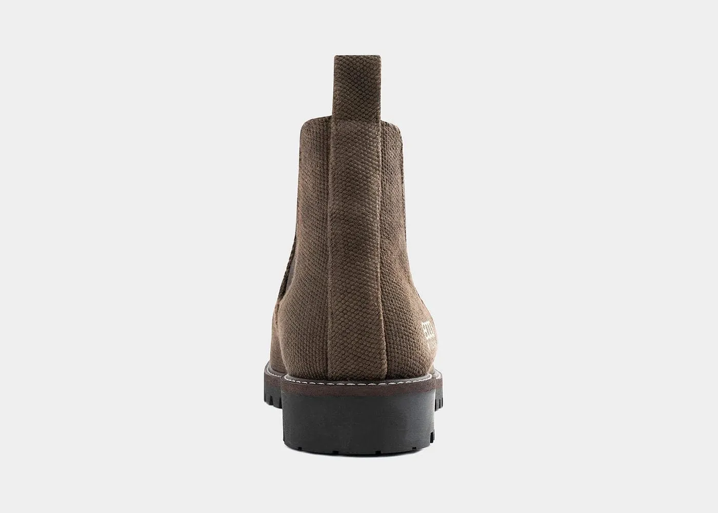 Crossover Women's Vegan Hemp Chelsea Boots | Dark Brown