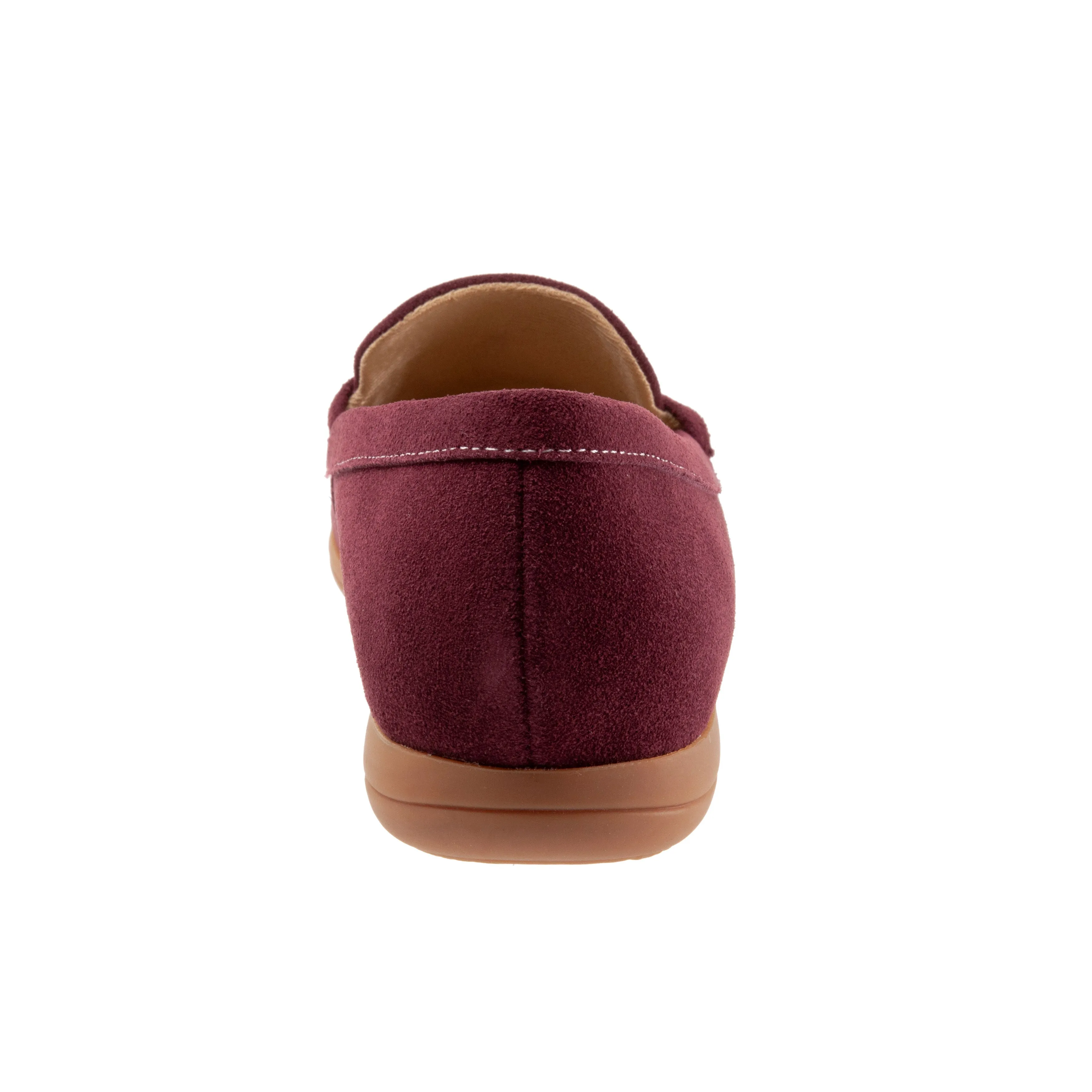 Dawson Cherry Leather Moccasin