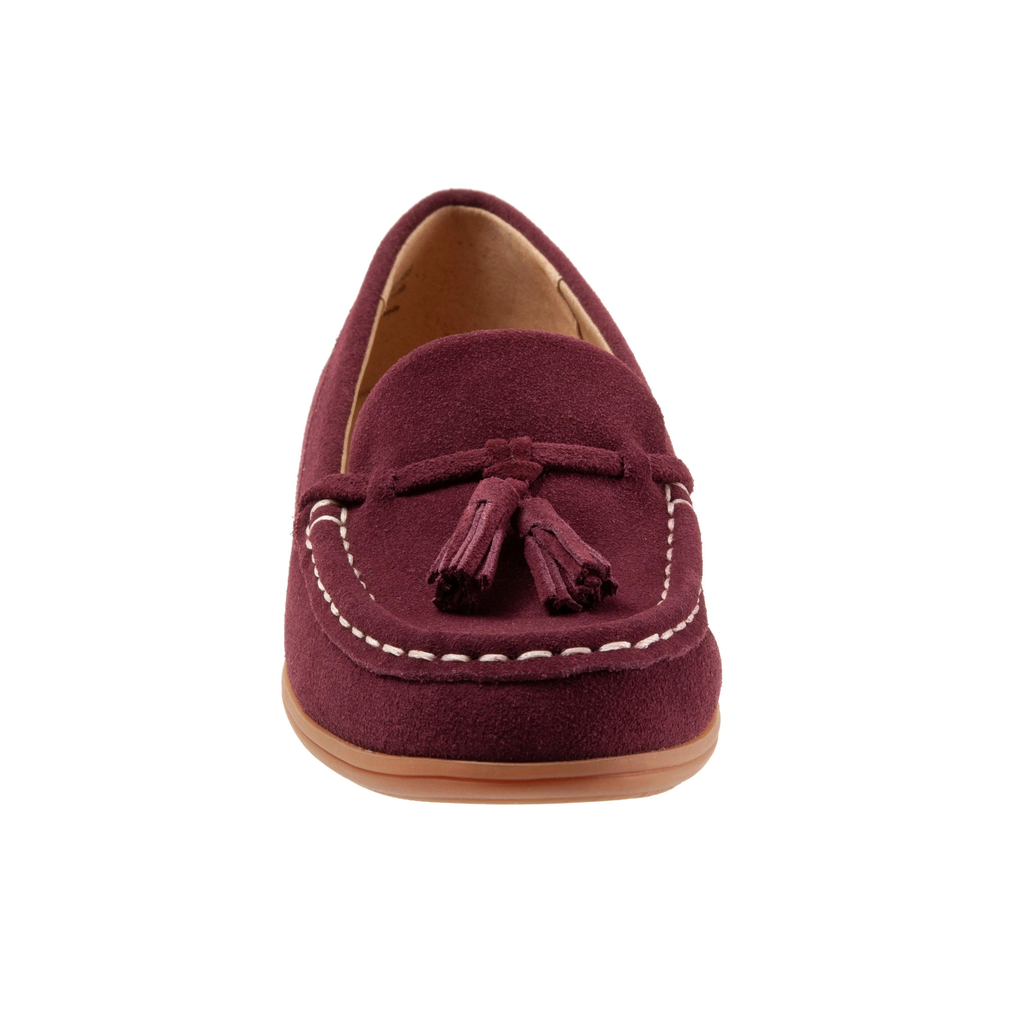 Dawson Cherry Leather Moccasin